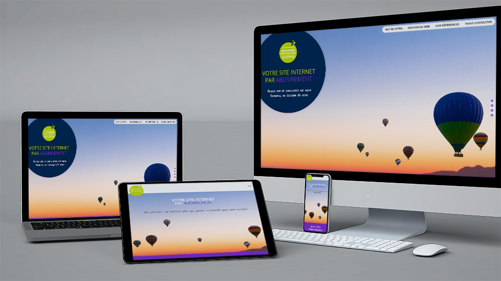 Abonnement site internet tout inclus